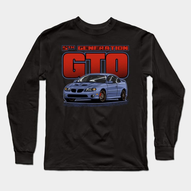 GTO Long Sleeve T-Shirt by WINdesign